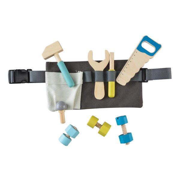 Gereedschapsriem met Houten Gereedschap 11dlg.
