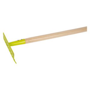 Kinderhark met houten steel voor tuinwerk