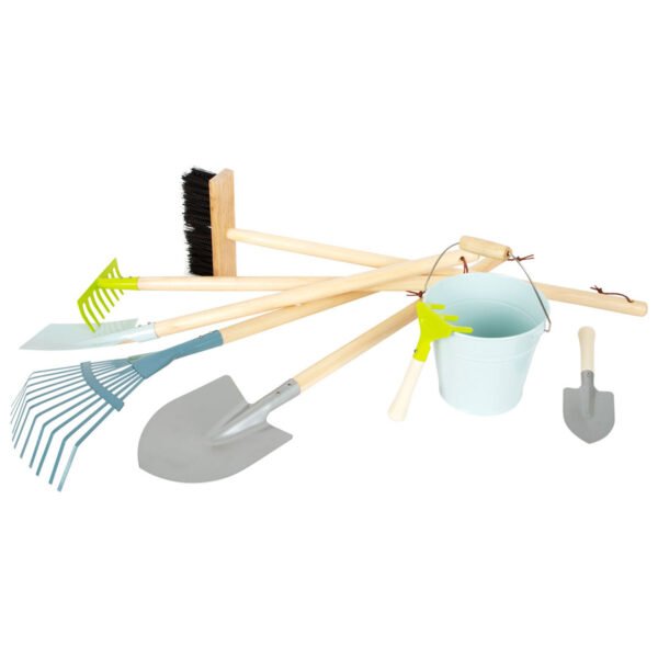 Small Foot Houten Kinder Tuingereedschap 8dlg.