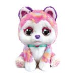 Kleurrijke VTech Maxime Mijn Interactieve Puppy knuffelhond met paarse neus