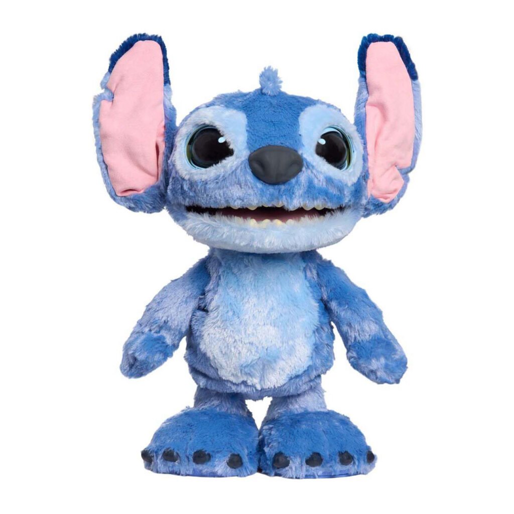 Disney Ultimate Stitch interactieve knuffel vooraanzicht