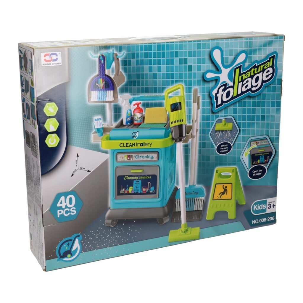 kids-cleaning-trolley-speelgoedset-natural-follage-40-delig-achterkant-verpakking Schoonmaak Trolley Complete Set