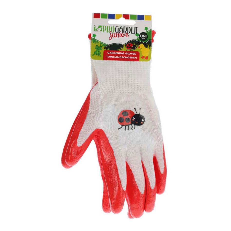 Pro Garden Junior kinder tuinhandschoenen verpakking voor kinderen