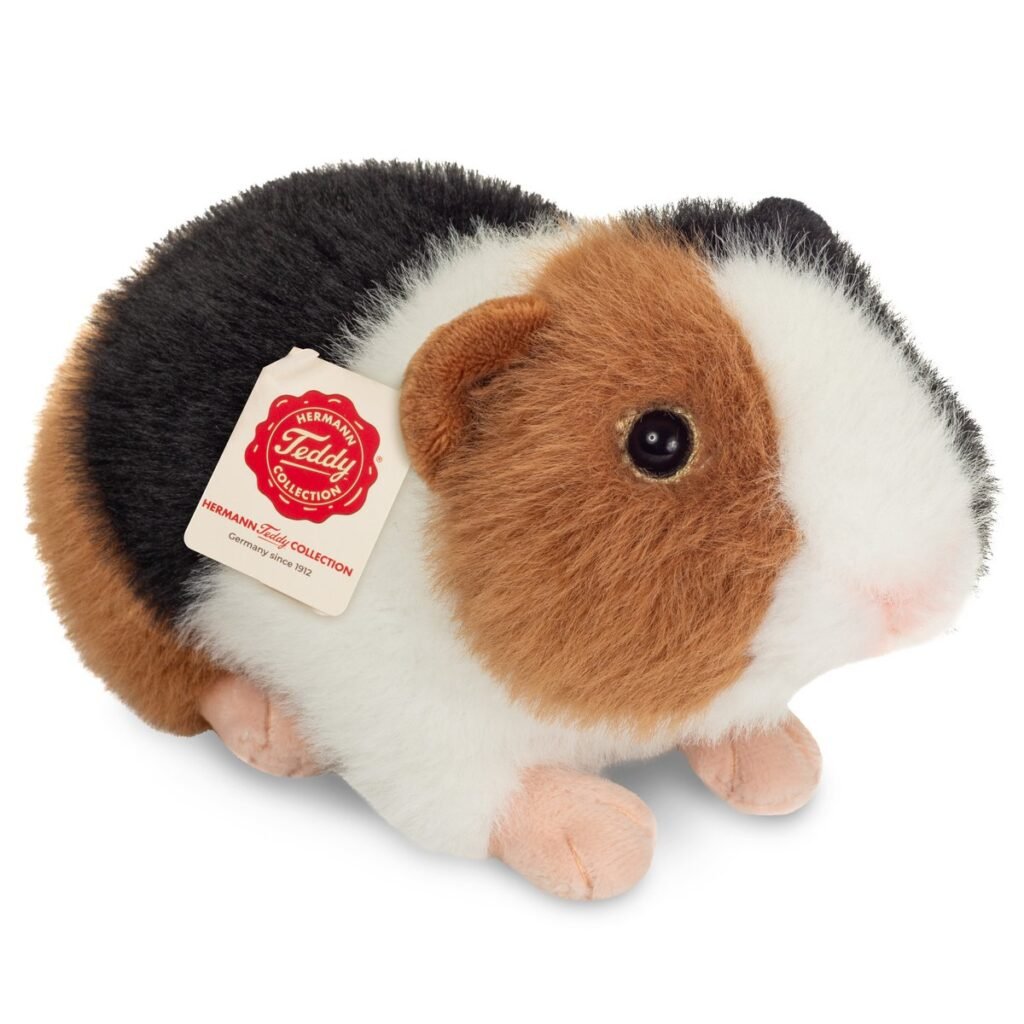 Realistische Knuffel Cavia 3-Kleurig met zachte pluche vacht