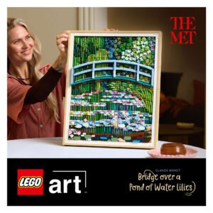 LEGO Art Claude Monet Brug over een vijver met waterlelies