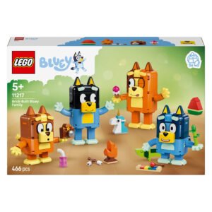 LEGO Bluey Brick-Built Bluey Family 11217 verpakking