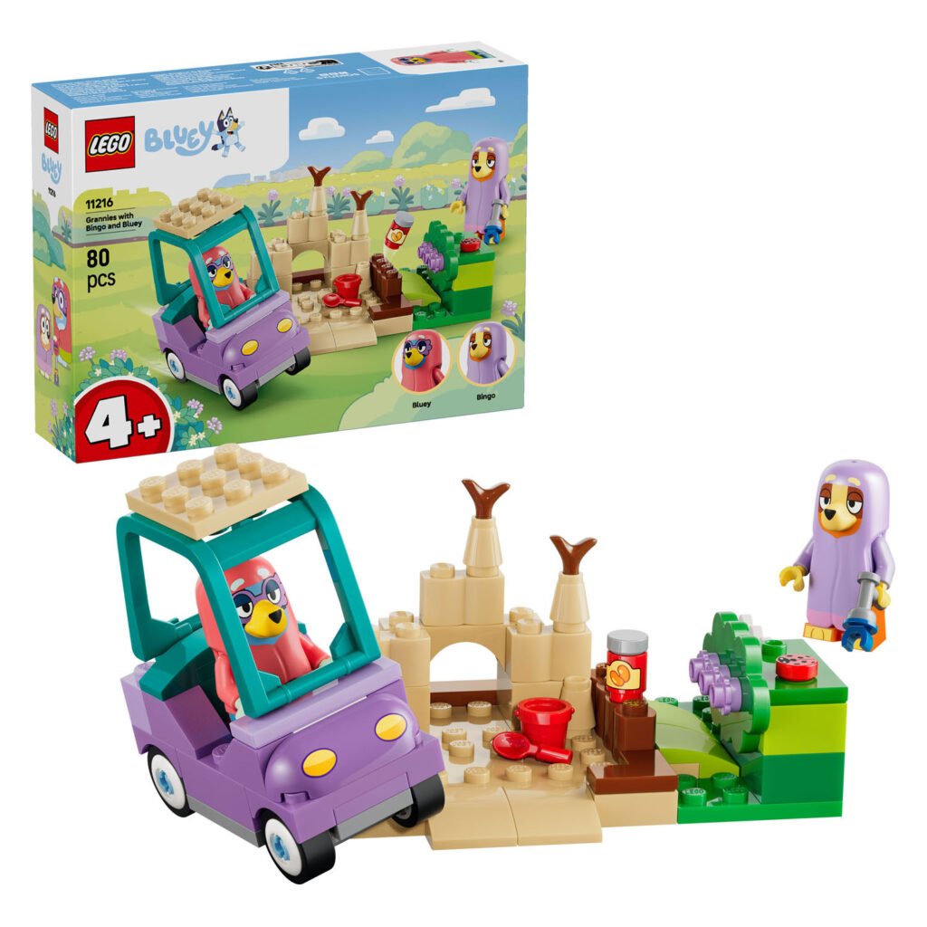 LEGO Bluey 11216 Oma's met Bingo en Bluey complete bouwset met verpakking