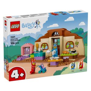 LEGO Bluey School with Rusty and Bluey doos