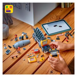 LEGO Builder app met bouwinstructies voor LEGO City Cementwagen