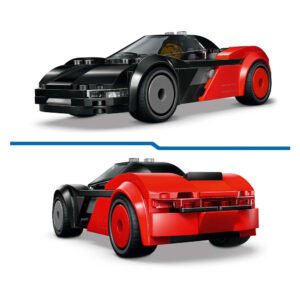 LEGO City EV Supercar 60486 voor- en achteraanzicht