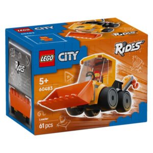 Voorkant verpakking van LEGO City Bouwlader 60483 speelgoedset
