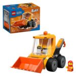 LEGO City 60483 Bouwlader met bestuurder minifiguur