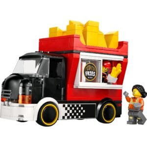 Lego City friettruck met frietverkoper