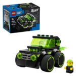 LEGO City 60484 Gaming Raceauto met minifiguur en doos