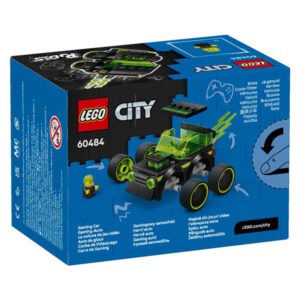 Verpakking achterkant van LEGO City Gaming Raceauto 60484