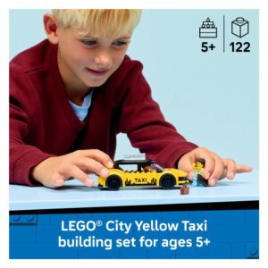LEGO City gele taxi set voor kinderen 5+