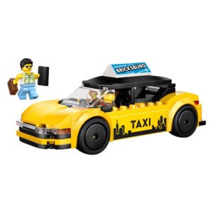 LEGO City 60487 gele taxi voertuig