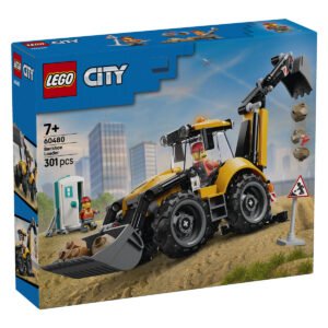 Voorkant LEGO City graaflaadmachine doos 60480