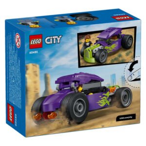 LEGO City 60485 Hot Rod doos achterkant