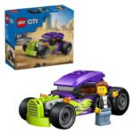 LEGO City 60485 Hot Rod set met doos auto en minifiguur