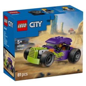 LEGO City 60485 Hot Rod verpakking met 81 onderdelen