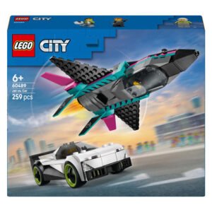 LEGO City Jet vs. Car speelset verpakking voorkant