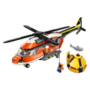 LEGO City kustwacht helikopter met reddingscapsule