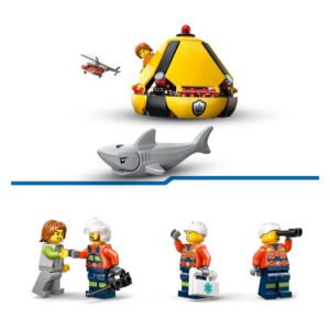 LEGO City kustwacht set met haai en minifiguren