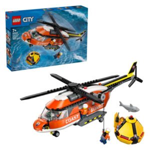 LEGO City 60503 kustwacht helikopter set met verpakking