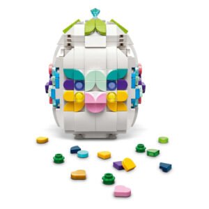 Versierd LEGO classic paasei met losse steentjes