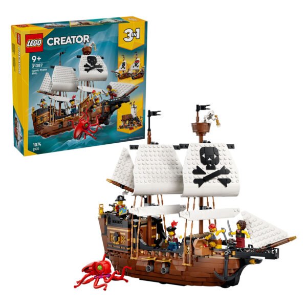 LEGO Creator 31387 Klassiek Piratenschip