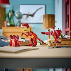 LEGO Creator Woeste Dinosaurus 3-in-1 met T-Rex, Triceratops en Pterodactylus