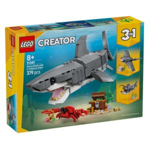 Voorkant verpakking LEGO Creator Woeste Haai 31381