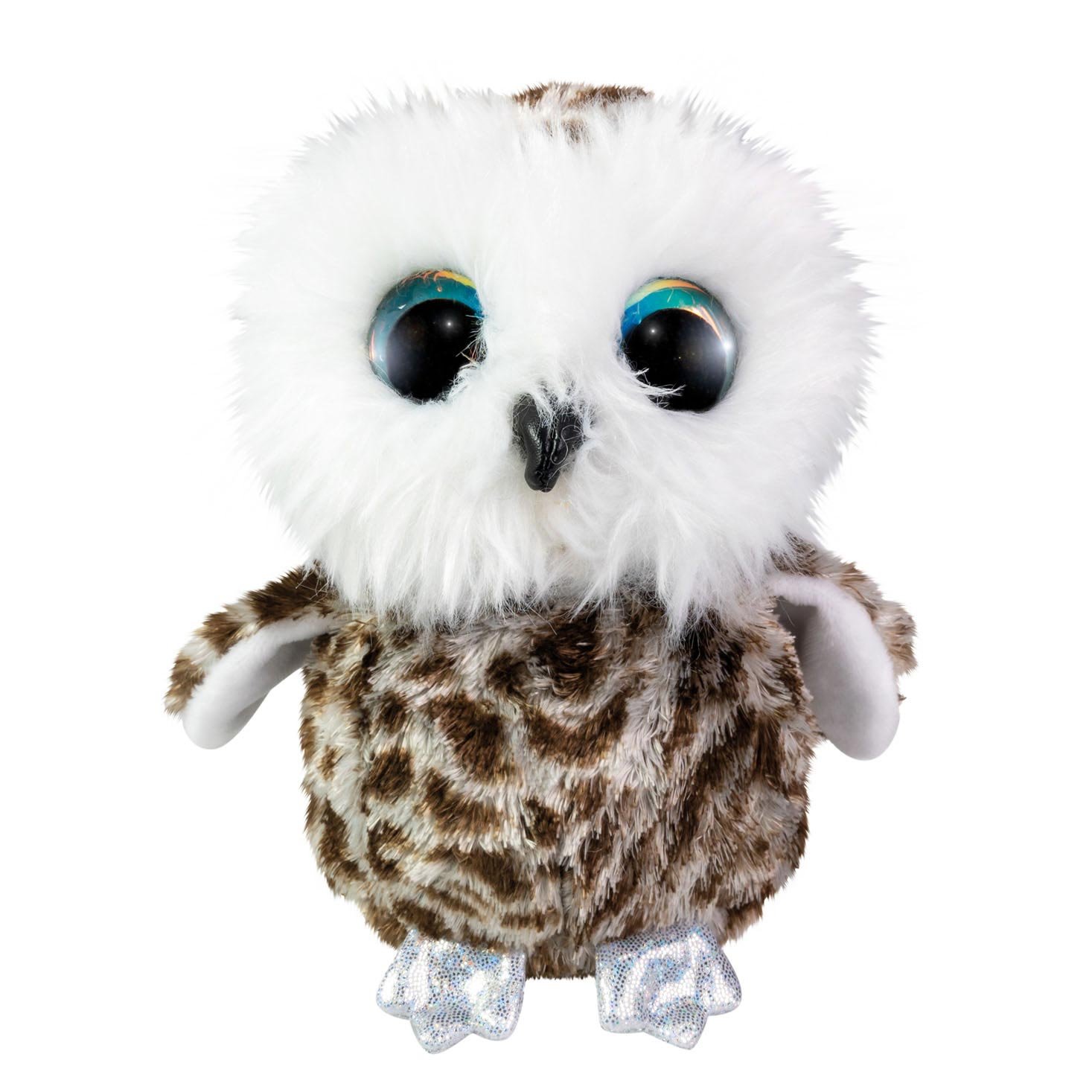 lumo-stars-schattige-bruin-witte-uil-knuffel-vooraanzicht schattige-bruin-witte-uil-knuffel-vooraanzicht Lumo Stars Knuffel - Uil Stella