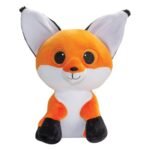 Schattige oranje vos knuffel met grote ogen en zachte pluche afwerking Lumo Stars Knuffel Baby Line - Vos Repo