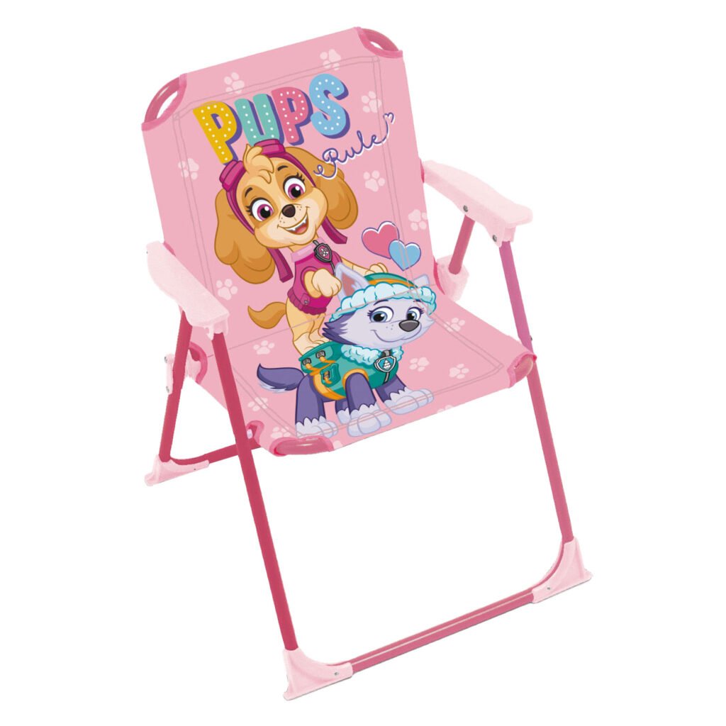 PAW Patrol Kinder Klapstoel Roze voor in de tuin of op het strand