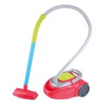 Speelgoed stofzuiger voor kinderen met flexibele slang en zuigmond Playgo Speelgoed Stofzuiger Rood - 7dlg