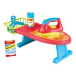Speelgoed strijkplank met strijkijzer en accessoires voor kinderen Playgo Strijkijzer met Strijkplank Speelset