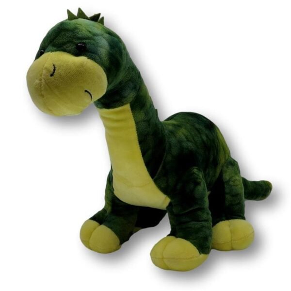 Pluche Knuffel Dino Tino Groen/Geel 50cm