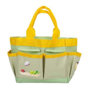 Kinder tuintas met vakken voor tuinaccessoires