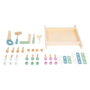 Onderdelen en accessoires van houten kinderwerkbank
