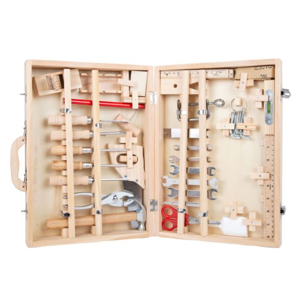 Small Foot Houten Gereedschapskist Deluxe met Gereedschap 28dlg.