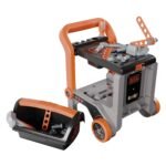 Smoby Black+Decker speelgoed werkbank op wielen met gereedschap Smoby Black & Decker Bricolo Devil Workmate