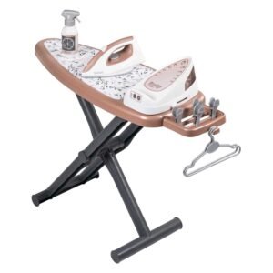 Speelgoed strijkplank met strijkijzer en accessoires voor kinderen Smoby Tefal Opvouwbaar Strijkplank met Strijkijzer