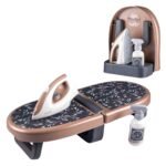 Speelgoedstrijkplank met speelgoedstrijkijzer en schoonmaakaccessoires Smoby Tefal Opvouwbare Strijkplank met Strijkijzer