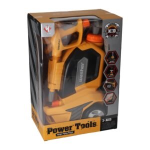 Speelgoed autowasstation in verpakking met waterpistool en accessoires