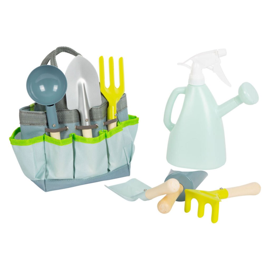 Small Foot Tas met Tuingereedschap Speelset voor kinderen met tuintas en tuingereedschap