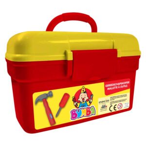 Bumba gereedschapskoffer voor kinderen met speelgoedgereedschap