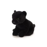 Zwarte Pluche Knuffel Panter van 25 cm lang van het merk Euro Souvenirs voor kinderen