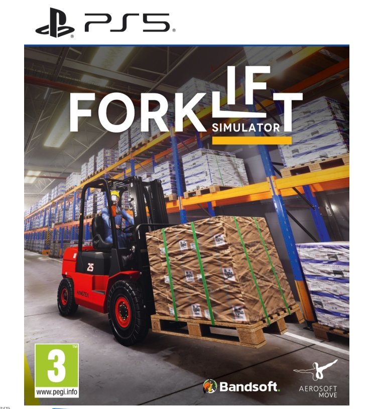 Forklift Simulator - PS5 videogame voor kinderen